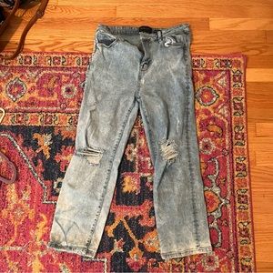 Kendall & Kylie Icon Highrise Straight Jeans